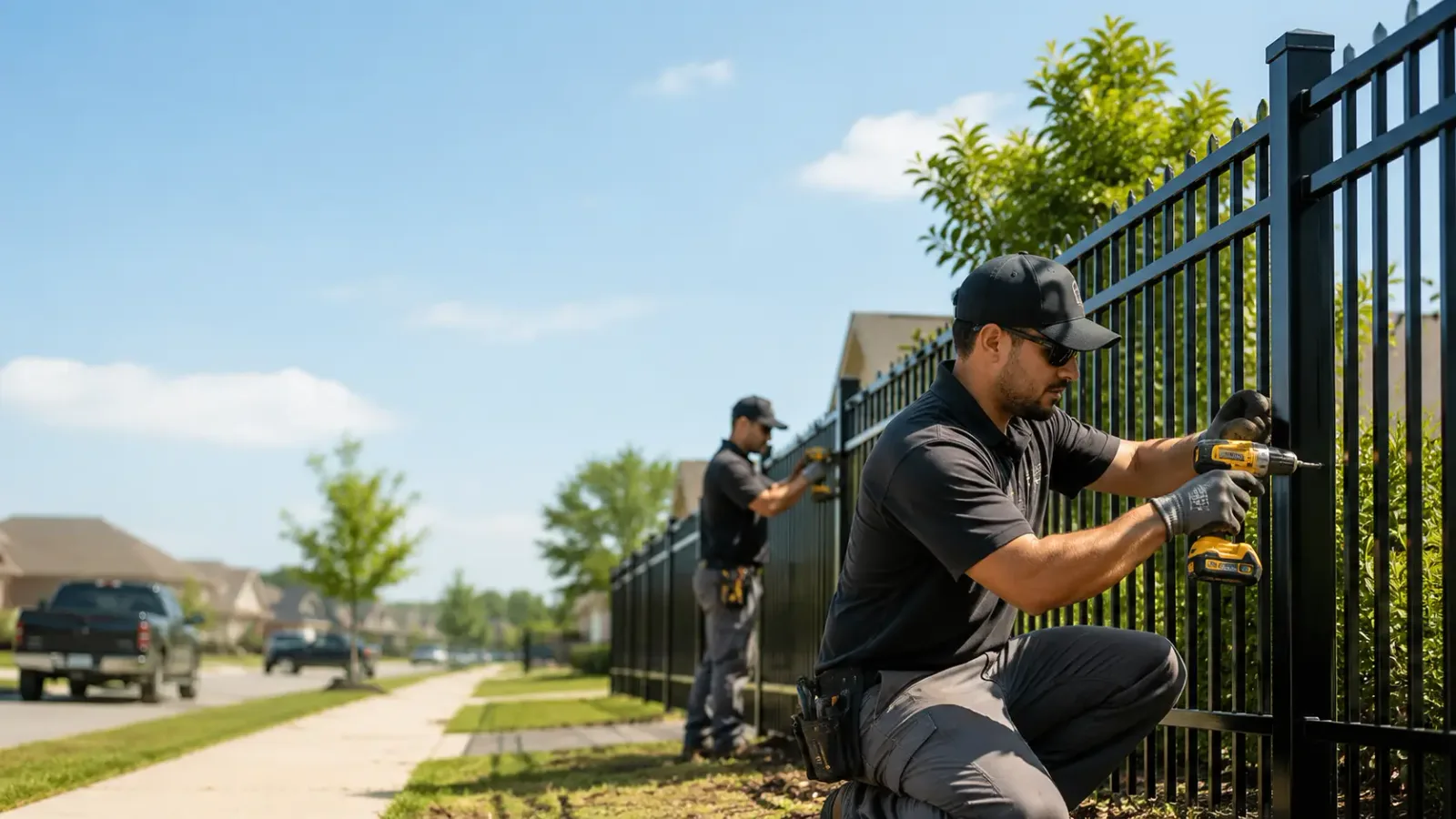 Metal Fence Installation in Hampden, ND